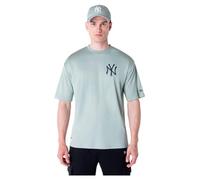 New Era League Essentials New York Yankees Short Sleeve T-shirt Green L Men,Women