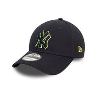 New York Yankees Team Outline Navy New Era 9Forty Cap