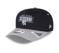 (M/L) New Era Team Wordmark 9Fifty Snapback Stretch Cap ~ New York Yankees
