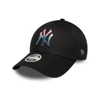 New Era Women's Baseball Cap 9FORTY New York Yankees Metallic Logo Black