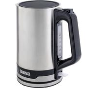 Zanussi Stainless Steel Digital Cordless Kettle UK Plug