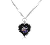 New Zea-land Flag Printed Pet Urn Necklace for Unisex Ashes Cremation Memorial Keepsake Pendant Jewelry