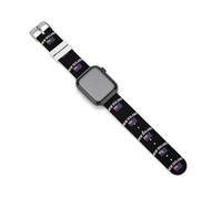 New Zea-land Flag Smartwatch Replacement Band Compatible with IWatch Soft Silicone Wristbands Watch Strap 42mm/44mm