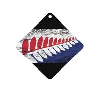 New Zea-land Maori Fern Flag Funny Car Air Fresheners Long Lasting Scent Automotive Hanging Scented Cards Tablets