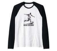 New Zealand 2026 Celebration National Raglan Baseball Tee