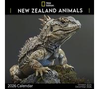 New Zealand Animals Calendar 2026: A Year of Unique and Fascinating New Zealand Animals | Kalender Calendario Calendrier