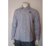 New Zealand Auckland Basic Shirt L/S [Size L] Herren Langarm Hemd Blau Neu & OVP