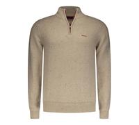 New Zealand Auckland NZA Men's Knit Sweater Troyer Lincoln Beige 24HN409 1116