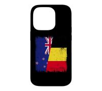 New Zealand Belgium Flag | Kiwi Belgian Roots Case for iPhone 14 Pro