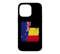 New Zealand Belgium Flag | Kiwi Belgian Roots Case for iPhone 14 Pro Max