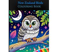 New Zealand Birds: Colouring Book