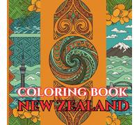 New Zealand Calm | Adult Coloring Book of Alps, Coasts & Koru: 50 Simple, Relaxing Pages with Gentle Intricate Patterns - Milford Sound, Aoraki/Mount ... Scenes (Adult Coloring Book. World Series.)
