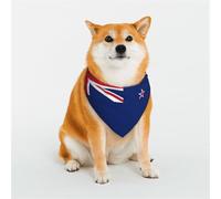 New Zealand Flag Dog Bandana for Small Medium Large Dogs, Cat Dogs Kerchief Triangle Bibs Scarf for Girl Or Boy