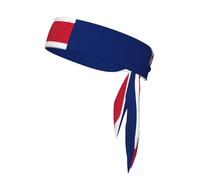 New Zealand Flag Double-Sided Sports Headband, Unisex Headband for Playing Ball, Fitness and Outdoor Activities