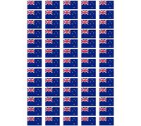 New Zealand Flag self Adhesive matt Paper Labels/Stickers