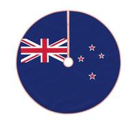 New Zealand Flag Tree skirt, Christmas family gatherings, indoor and outdoor decorations for Christmas trees