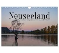 New Zealand - from Cape Reinga to the Franz Josef Glacier UK-Version (Wall Calendar 2026 DIN A4 Landscape), CALVENDO 12 Month Wall Calendar