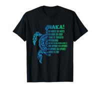 New Zealand Haka Ka Mate Song Turtle Rugby Maori T-Shirt