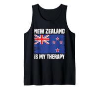 New Zealand is My Therapy Flag Pride Tank Top