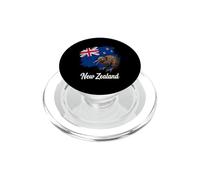 New Zealand Kiwi Bird Flag Aotearoa Pride PopSockets PopGrip for MagSafe