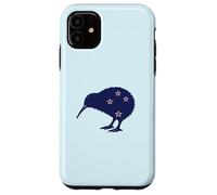 New Zealand Kiwi Bird NZ Flag Colors Patriotic Pride Minimal Case for iPhone 11