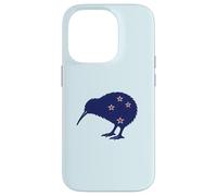 New Zealand Kiwi Bird NZ Flag Colors Patriotic Pride Minimal Case for iPhone 14 Pro