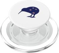 New Zealand Kiwi Bird NZ Flag Colors Patriotic Pride Minimal PopSockets PopGrip for MagSafe