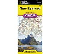 National Geographic Map – New Zealand Travel Maps International Adventure Map