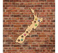 New Zealand Map Beer On Bottle Beer Board 3 Colors To Choose For Gift For Him M0038 50x30cm