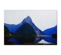 New Zealand Milford Sound Te Anau Jigsaw Puzzle 1000 Piece Game Artwork Travel Souvenir 70x50cm