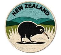 New Zealand Patch for Clothes - Embroidered Iron on Patch for Backpack Jacket - Fabric Sports Patches for Clothes Souvenirs & Gifts ID45095