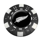 NEW ZEALAND POKER CHIP GOLF BALL MARKER