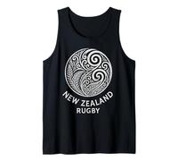 New Zealand Rugby Maori Silver Fern Tank Top