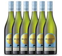 New Zealand Sauvignon Blanc White Wine | Case of 6 Bottles | 75cl | Crisp Refreshing (Case of 6 Bottles, Brancott Estate Sauvignon Blanc)