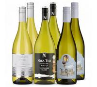 New Zealand Sauvignon Blanc Wines Mixed Six Bottle Bundle 75cl - Customer Favourites 2 Bottles of Cloud Factory, Nika Tiki & Southern River