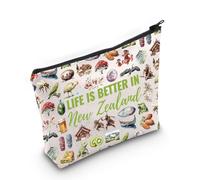 New Zealand Souvenir Makeup New Zealand Culture Gift New Zealand Trip Gift for New Zealand Lover (in New Zealand Bag EU)