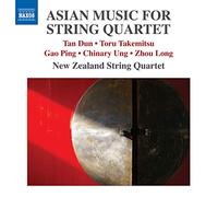 New Zealand String Quartet – Asian Music String Quartet – NAXOS