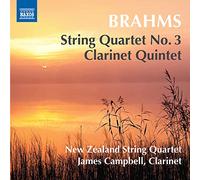 New Zealand String Quartet - Brahms: String Quartet No. 3, Clarinet Quintet