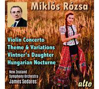 New Zealand Symphony - Miklos Rozsa: Violin Concerto; Theme, Variations & Finale