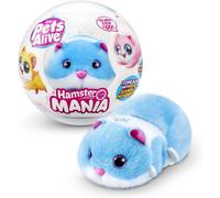 NEW ZURU Pets Alive Hamstermania BLUE HAMSTER Electronic Pet