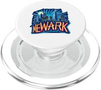 Newark New Jersey NJ Downtown Skyline City Pride Urban Vibes PopSockets PopGrip for MagSafe