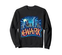 Newark New Jersey NJ Downtown Skyline City Pride Urban Vibes Sweatshirt