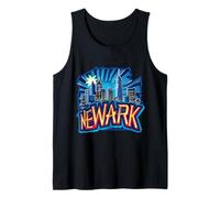 Newark New Jersey NJ Downtown Skyline City Pride Urban Vibes Tank Top