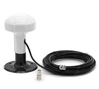 NEWASHAN External Marine GPS Antenna Aerial for Garmin GPS GPSMAP GDU GNC MAP NavTalk Pilot StreetPilot AIS Boat Ship Yacht Navigation Receiver Fishfinder Sounder +26ft Cable TNC Connector+BNC Adapter