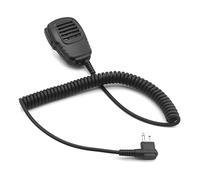 NEWASHAN Microphone for HYT Hytera Radio BD502 BD552i PD482i PD502 PD562 TC-300 TC-508 HYT2100 Power 446 2-pin Walkie Talkie Shoulder Lapel Speaker Mic with PTT Back Clip Audio Jack Water Resist