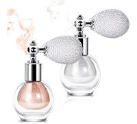 NewBang Highlighter Powder Spray, Glitter High Gloss Powder, Shimmer Sparkle Powder, Makeup Spray, for Face and Body Cosmetics