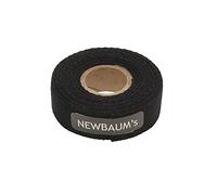 Newbaum's Cloth Bike Handlebar Tape (Black), 10 ft Roll Bike Bar Grip Tape (0.75” Wide), Cotton Bar Tape Road Bike, Adhesive Back Bike Tape for Handlebars - Black Grip Tape (22 Colors)