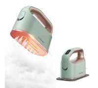 Newbealer 1200W Steam Iron, 45s Fast Heat-Up, Non-Stick Soleplate, Max Steam Output 25g/min, 180ml Water Tank, Vertical & Horizontal Steam, 2.4m Cord, Auto Shut-Off