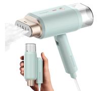 Newbealer Clothes Steamer, Portable Handheld Steamer for Clothes, 20s Fast Heat Up, 1200W 180ml Detachable Water Tank, Horizontal & Vertical Steaming for Home & Travel