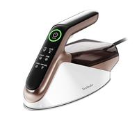 Newbealer Steam Iron 2400W Turbo Steamer, Gold | 350ml Detachable Water Tank, Max. 32g/min Continuous Steam, 200g Steam Boost, 4 Steam Settings